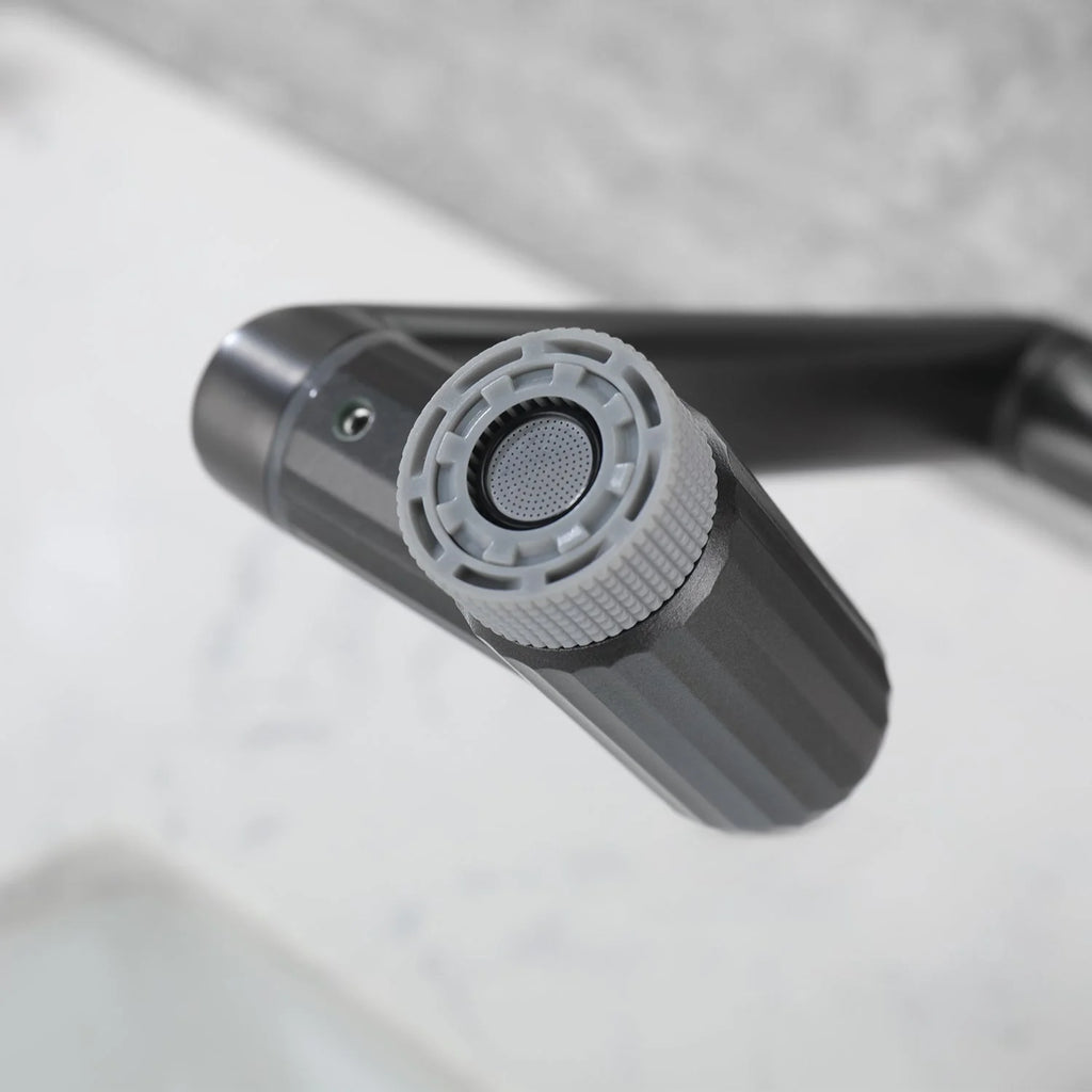 360° Rotatable Single-Hole Bathroom Faucet