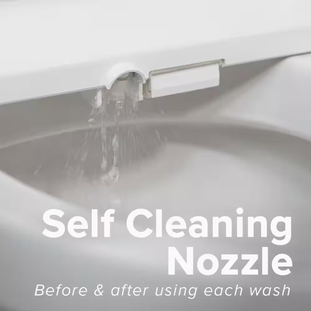 SB-2000 Smart Electric Bidet Toilet Seat — Heated Elongated Seat, Advanced Cleansing, Warm Air Dryer, Spa-Inspired Comfort