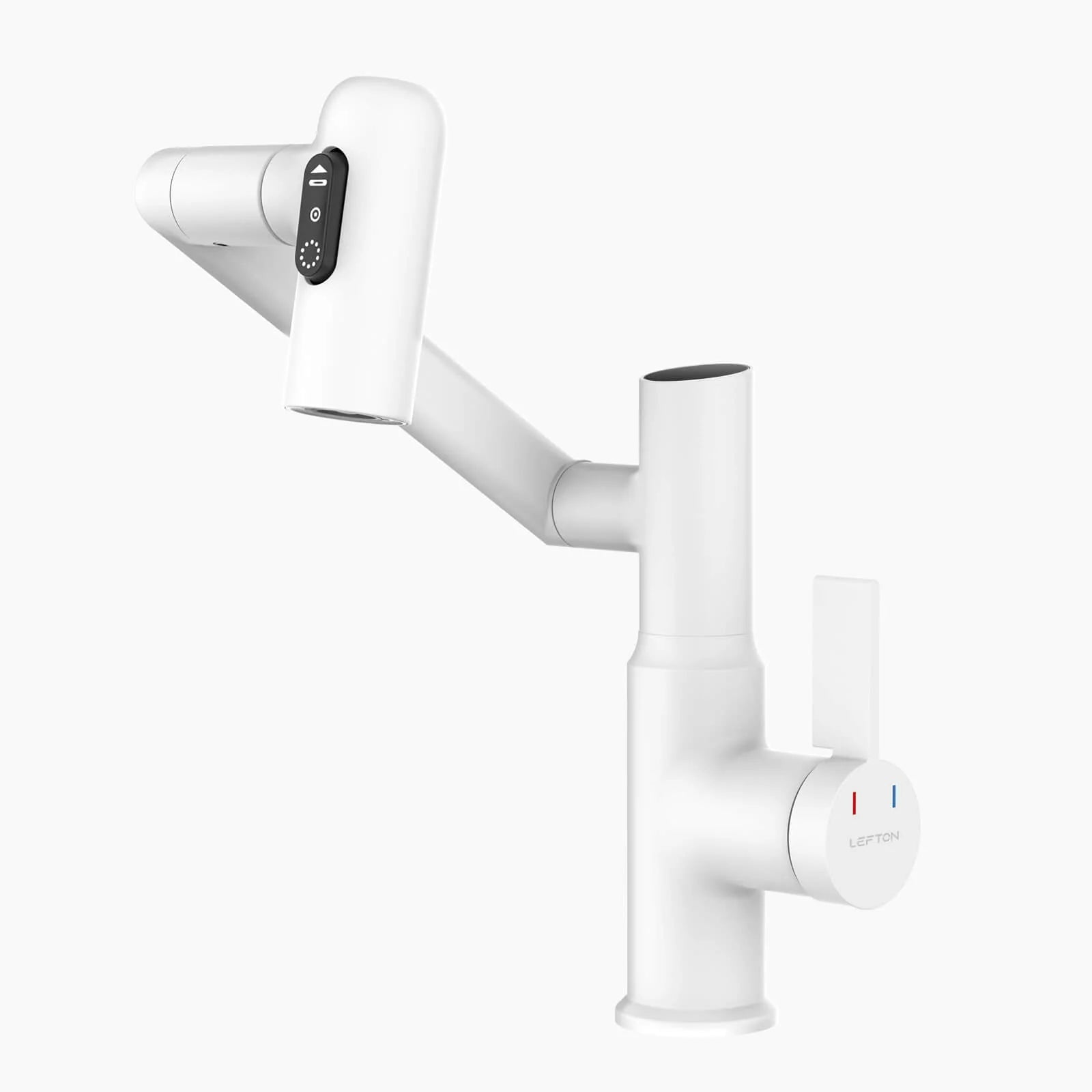 Single-Hole Rotating Faucet with Digital Temperature Display – Modern Design for Precise Water Control