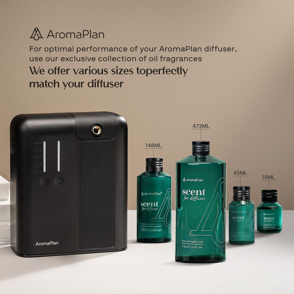 5 Star Collection Cold Air Scent Diffuser, Whole House (2 Scents Included)- Waterless Smart Aroma, Scent &Time Adjust., App Control, HVAC | Home, Commercial, Hotel | Large Room, 2,000 Sq.Ft