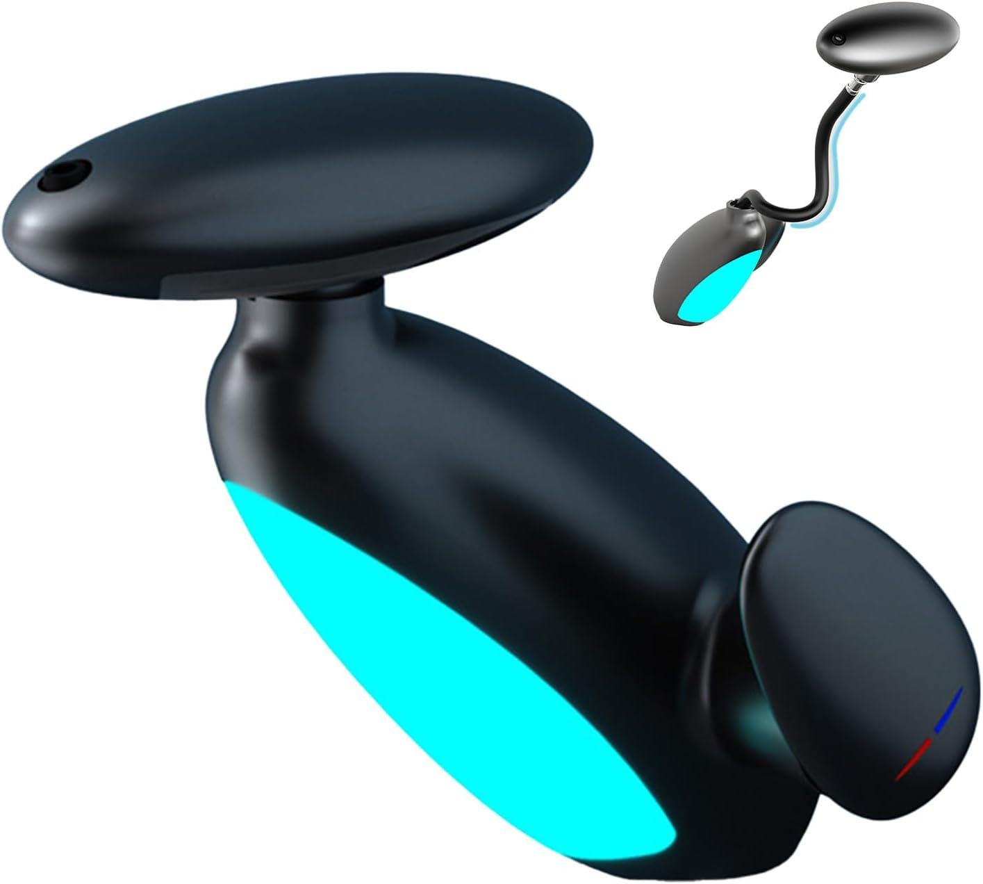 Modern Bathroom Faucet with Pull-Out Sprayer & LED Color-Changing Light, Waterfall Fountain 360° Swivel – 4 Spray Modes