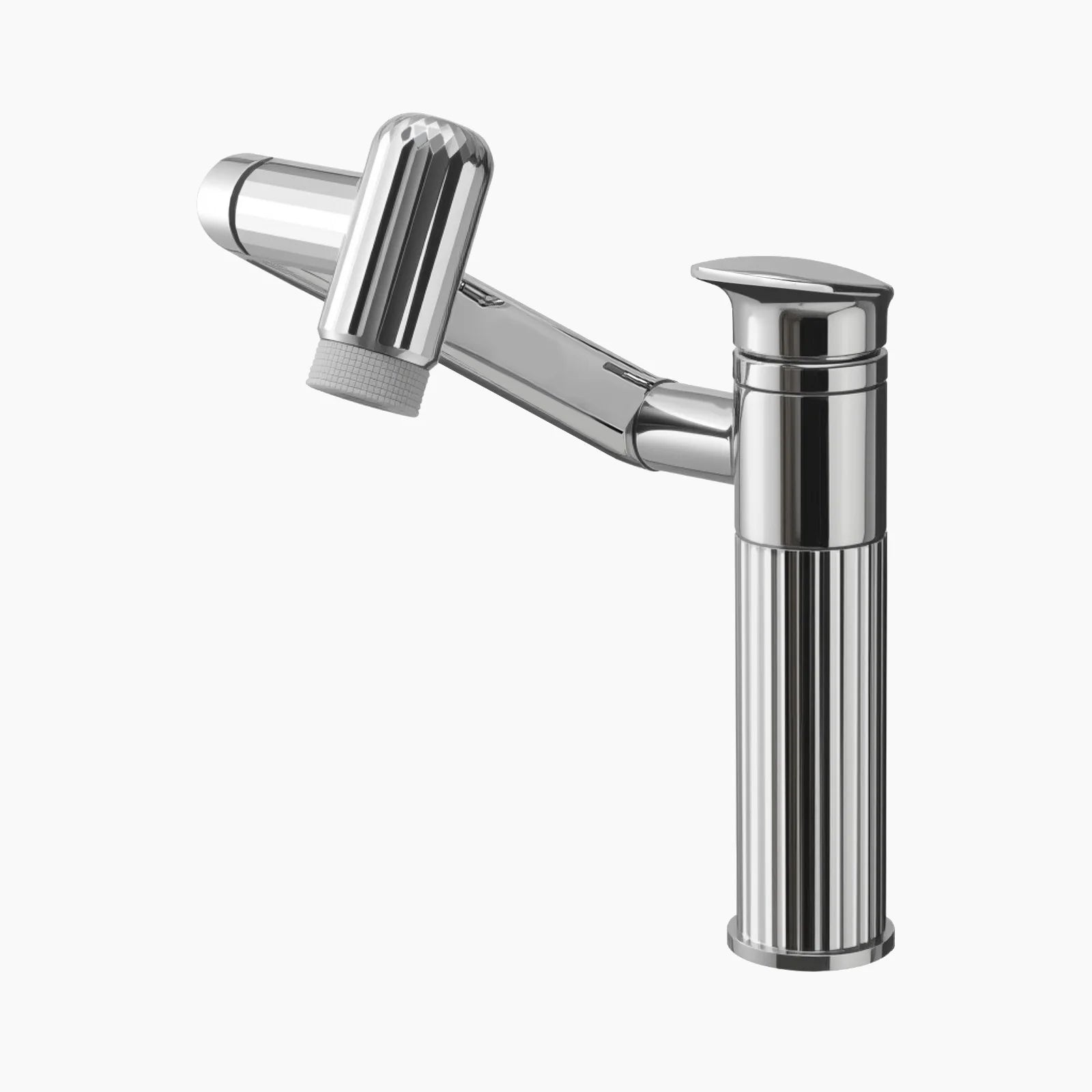 360° Rotatable Single-Hole Bathroom Faucet
