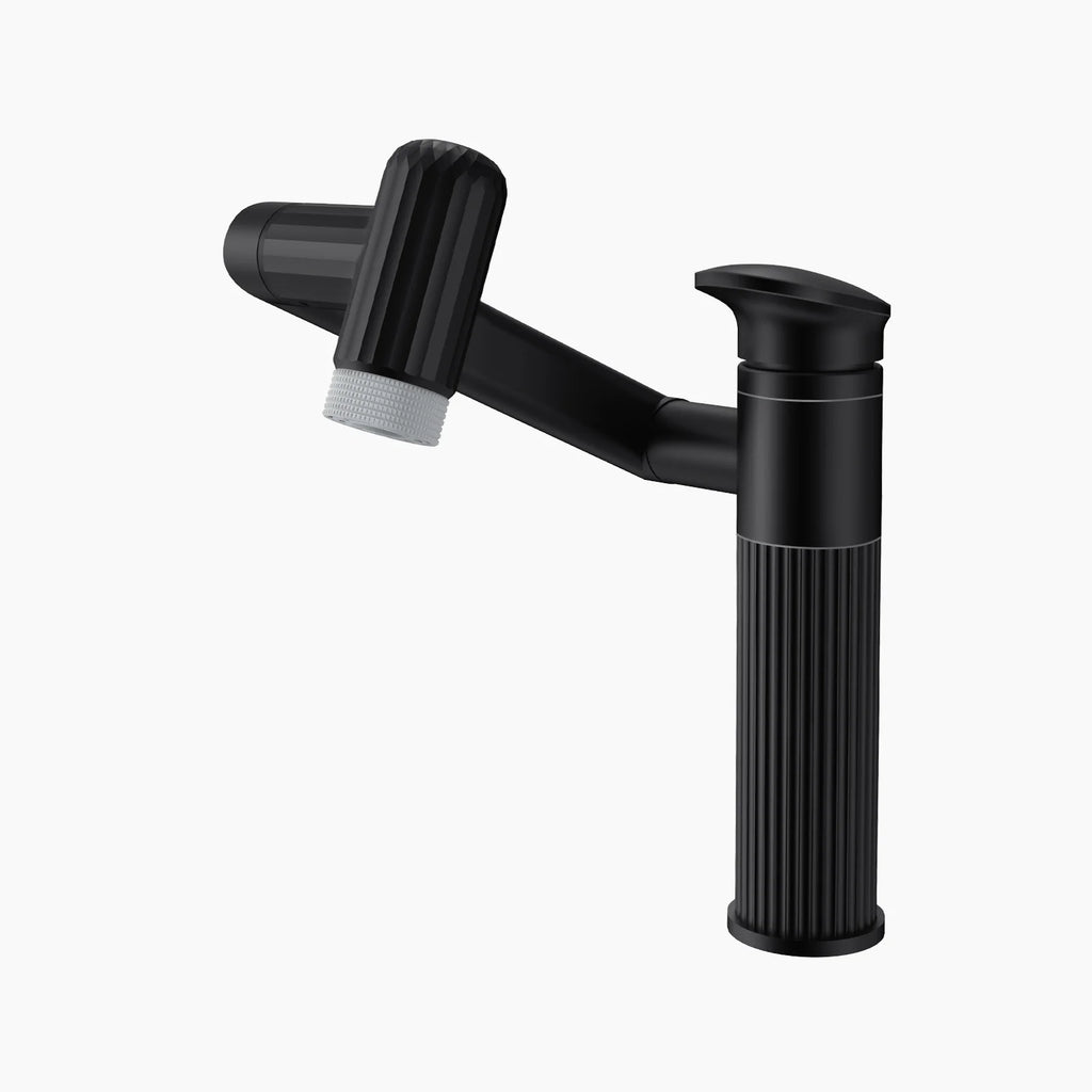 360° Rotatable Single-Hole Bathroom Faucet