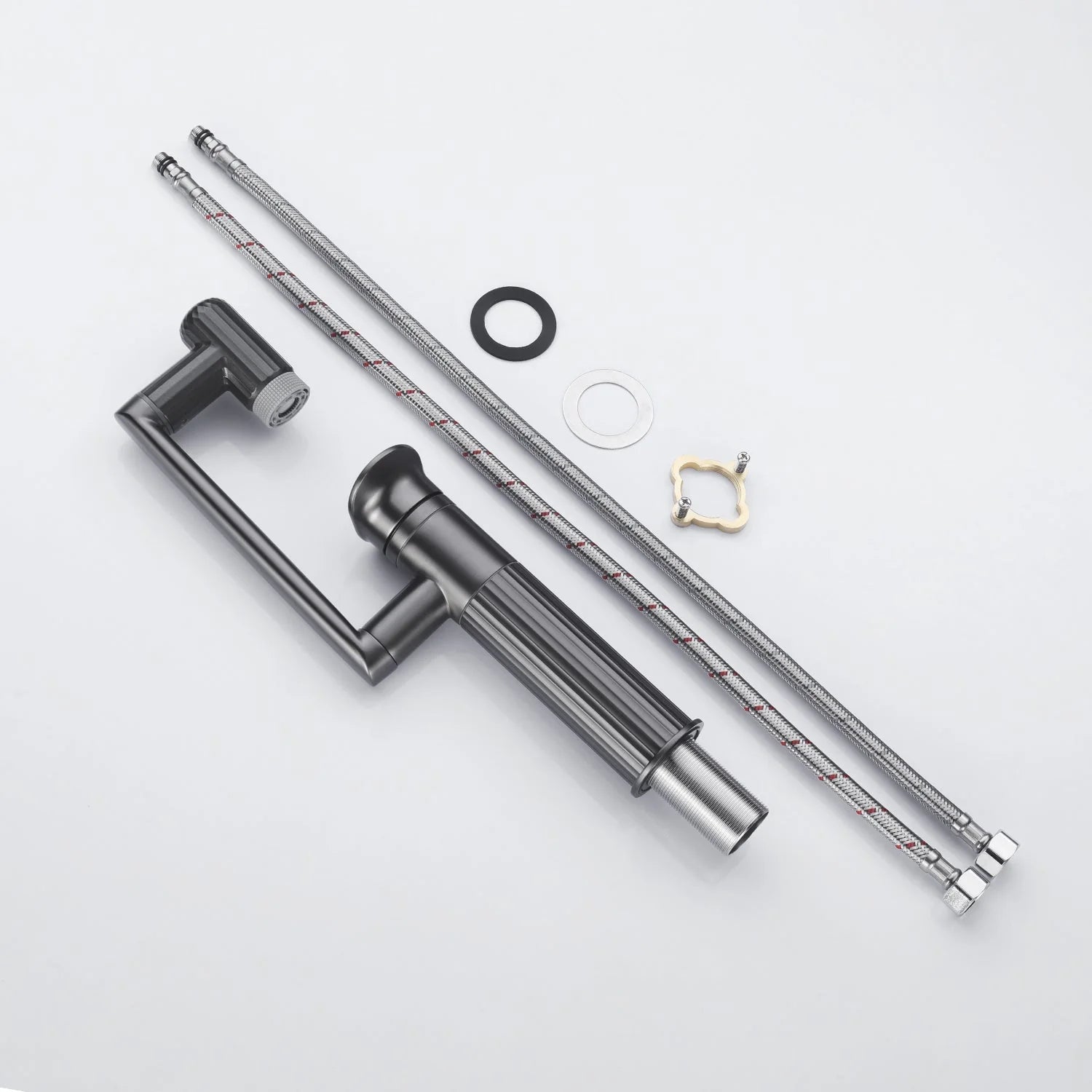 360° Rotatable Single-Hole Bathroom Faucet