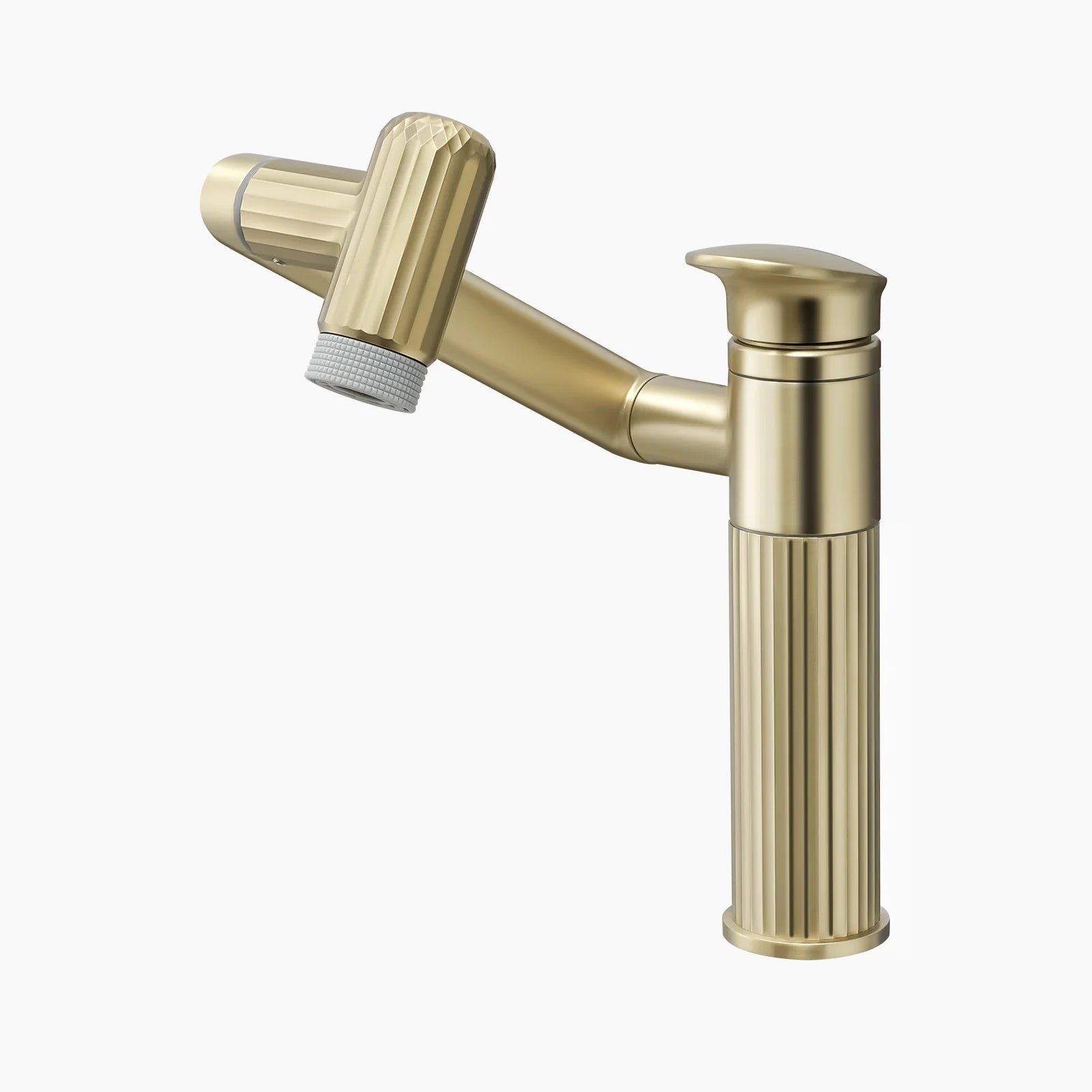 360° Rotatable Single-Hole Bathroom Faucet
