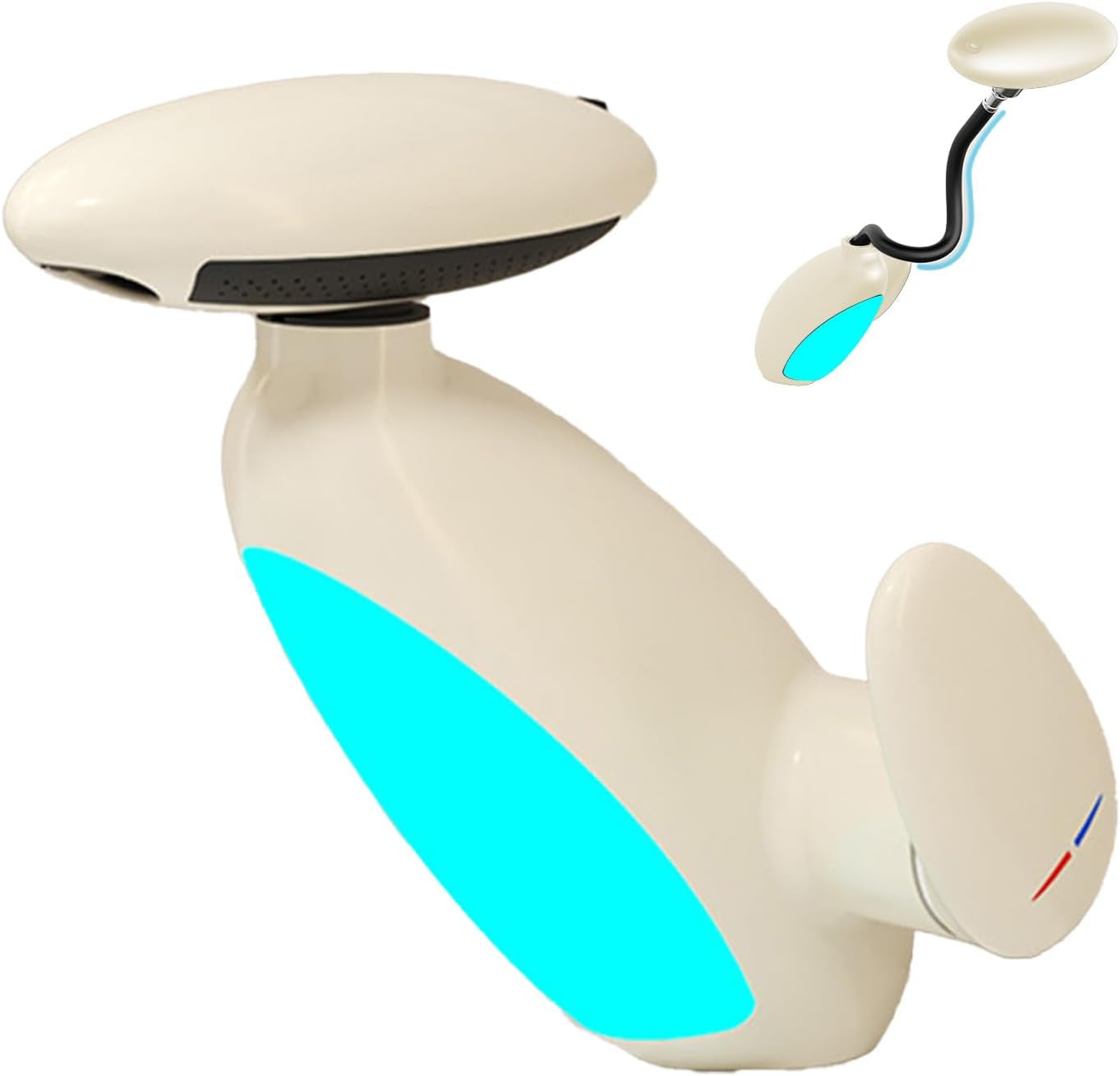 Modern Bathroom Faucet with Pull-Out Sprayer & LED Color-Changing Light, Waterfall Fountain 360° Swivel – 4 Spray Modes