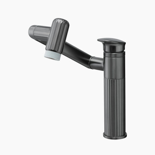 360° Rotatable Single-Hole Bathroom Faucet