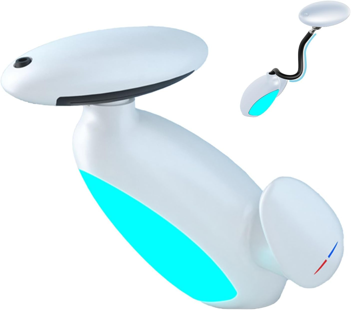 Modern Bathroom Faucet with Pull-Out Sprayer & LED Color-Changing Light, Waterfall Fountain 360° Swivel – 4 Spray Modes