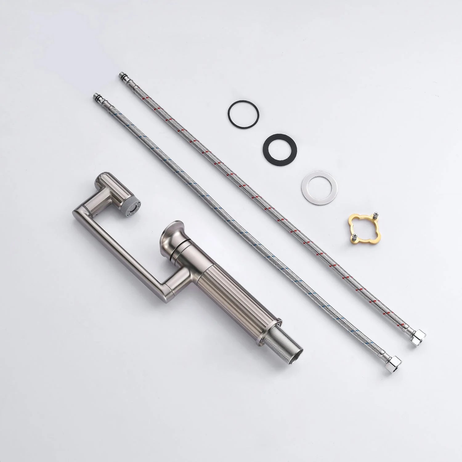 360° Rotatable Single-Hole Bathroom Faucet