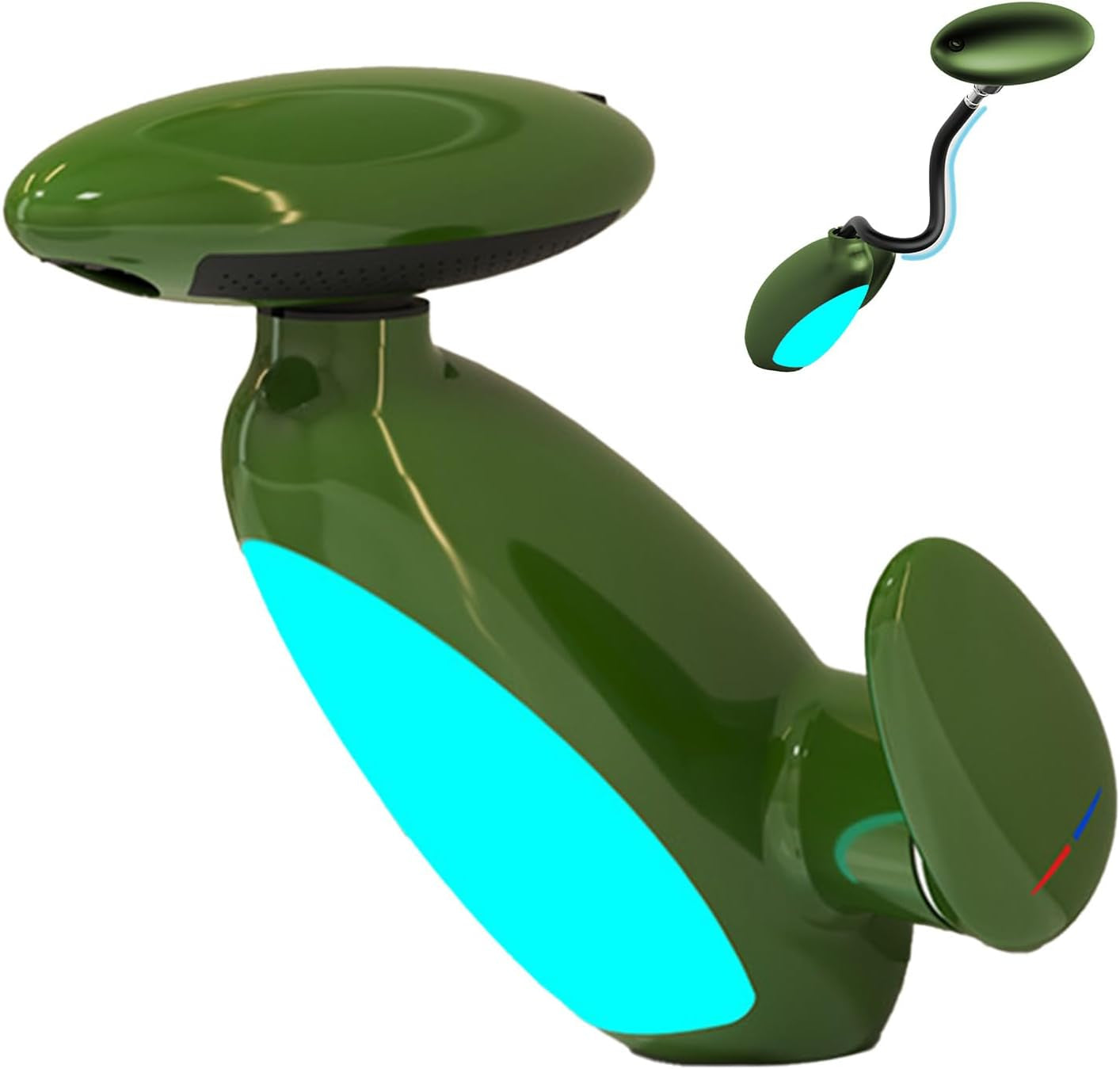 Modern Bathroom Faucet with Pull-Out Sprayer & LED Color-Changing Light, Waterfall Fountain 360° Swivel – 4 Spray Modes